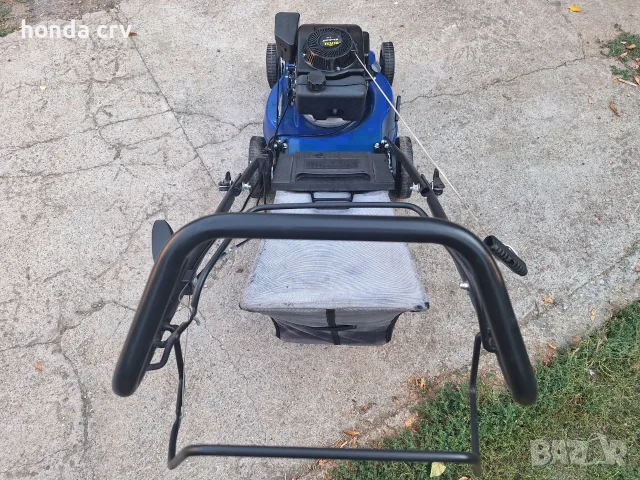 Косачка Einhell 5 к.с. моторна самоходна мулчираща с кош, снимка 7 - Градинска техника - 55675133