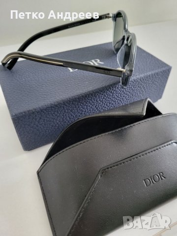 Мъжки слънчеви очила Christian Dior Black Tie Aviator, снимка 5 - Слънчеви и диоптрични очила - 40776867