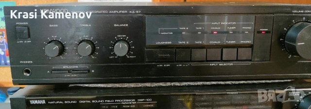 Kenwood KA-57  стерео усилвател, снимка 2 - Ресийвъри, усилватели, смесителни пултове - 53273656