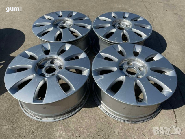 4бр 16ски джанти за AUDI, VW  5х112мм ,,M24,,, снимка 3 - Гуми и джанти - 36491681
