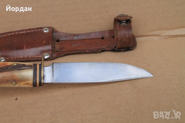 Немски ловен нож, снимка 8 - Антикварни и старинни предмети - 40737400