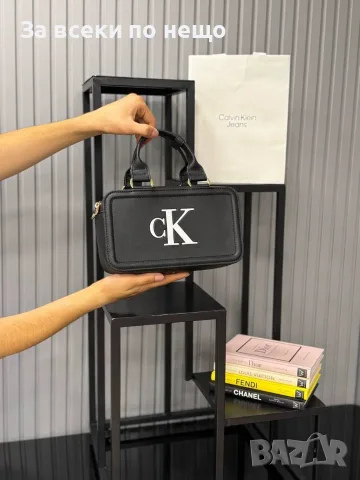 Calvin Klein Дамска Чанта С Къса И Дълга Дръжка За През Рамо Код SEM-730