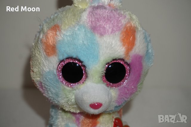 Лот от 4 Плюшени Играчки Beanie Boo's Yips Bloomy Stripes and Kale, снимка 7 - Плюшени играчки - 42509388