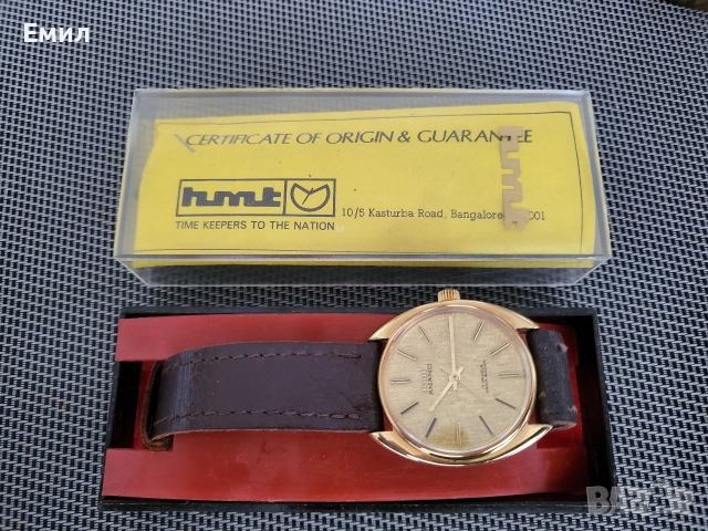 Колекционерски часовник HMT ANAND, снимка 7 - Колекции - 52855835