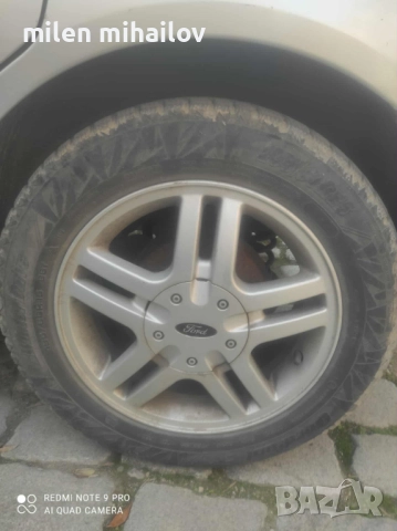 алуминиеви джанти с зимни гуми за форд фокус