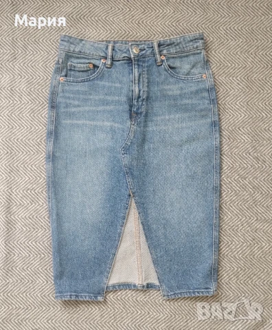 НМ дънкова пола размер 38