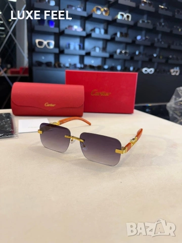 CARTIER 💎Дамски Слънчеви Очила , снимка 2 - Слънчеви и диоптрични очила - 53659554