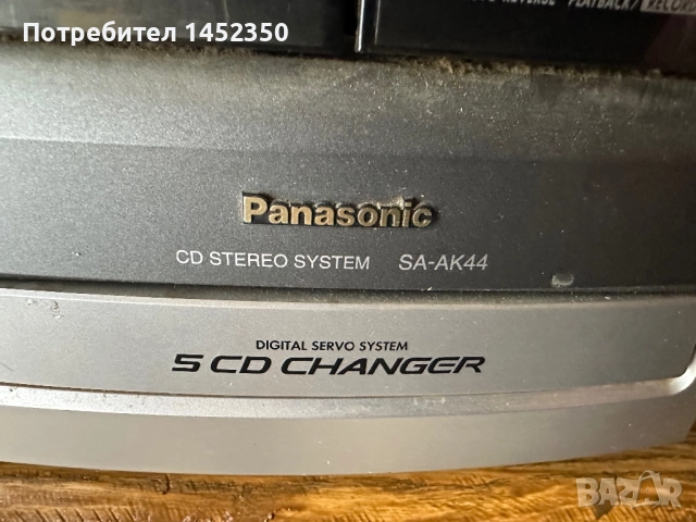 Panasonic SA-AK44, снимка 3 - Радиокасетофони, транзистори - 52212602