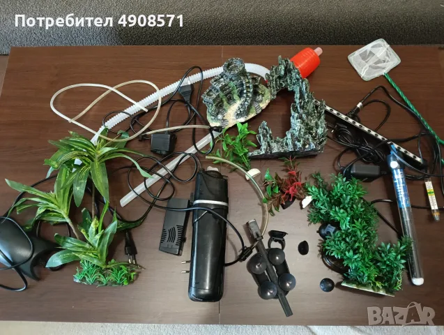 Продавам аквариум с оборудване, снимка 2 - Аквариуми - 55544357