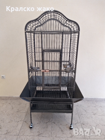 Клетки/Волиери за птици-Жако,Какаду,Ара,Амазона и др.-НОВИ-82×78×155, снимка 2 - За птици - 35996834