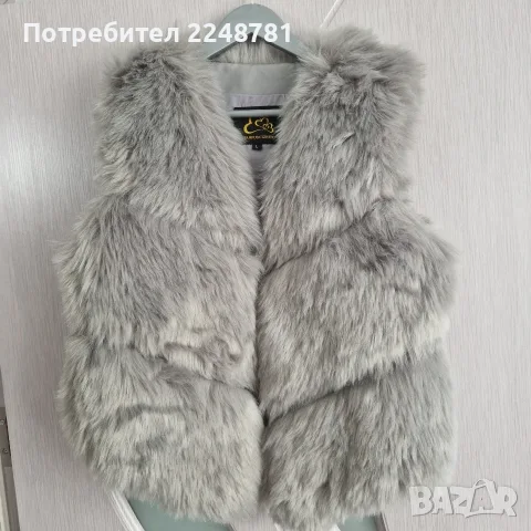 Сив елек изкуствен косъм 
