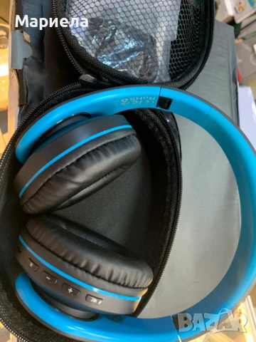 Bluetooth слушалки сгъваеми безжични и кабелни / Micro SD/TF, FM, снимка 4 - Bluetooth слушалки - 51249427