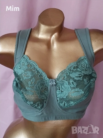 Miss Mary 100 C Зелен сутиен без банели , снимка 3 - Бельо - 53730201