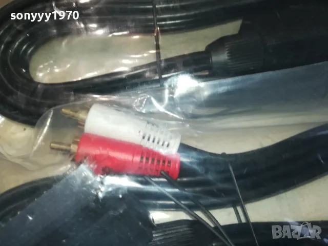 ДЕБЕЛ КАБЕЛ-СКАРТ/ЧИНЧОВЕ-СТЕРЕО АУДИО/ВИДЕО 2612241732, снимка 5 - Други - 48464983