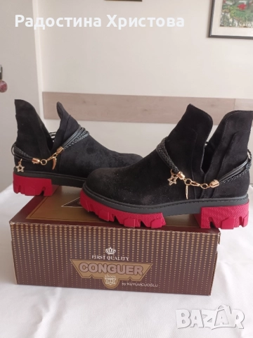 Продавам боти и ботуши. , снимка 3 - Дамски боти - 52349532