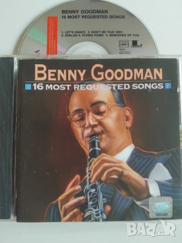 Benny Goodman – 16 Most Requested Songs - оригинален диск музика