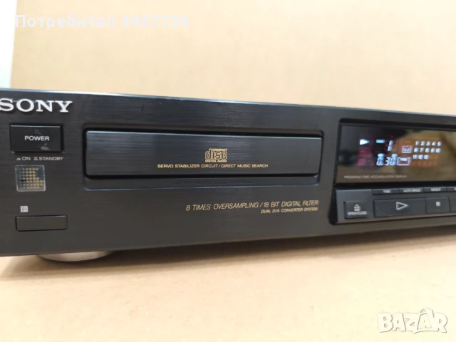 Cd Player Sony CDP-590, снимка 5 - Ресийвъри, усилватели, смесителни пултове - 51124092