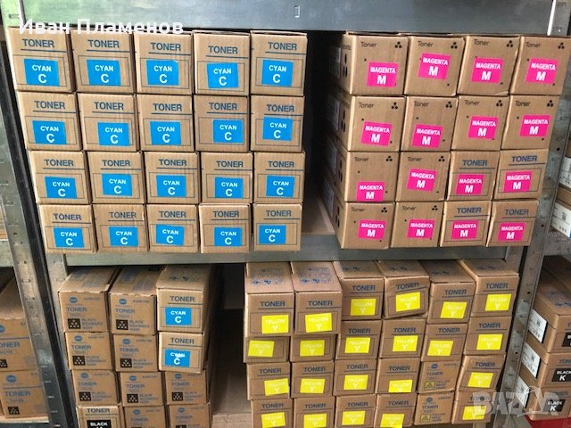 Оригинални рециклирани тонери Konica Minolta TN-321K, TN-321C, TN-321M, TN-321Y A33K150 Коника, снимка 5 - Консумативи за принтери - 34175283