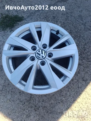 Алуминиева джанта 16 оригинална vw touran, снимка 3 - Гуми и джанти - 56067490
