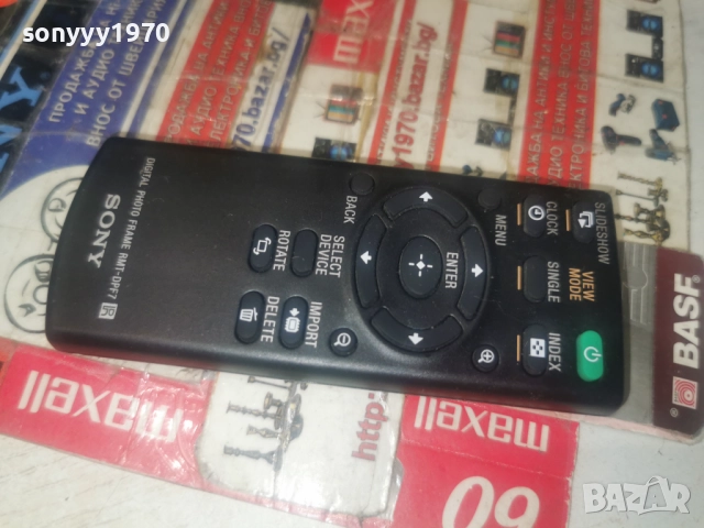SONY RMT-DPF7 REMOTE-ВНОС SWISS 2512251839, снимка 3 - Други - 52899057