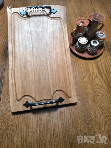 Орехови Дъски и Плата за Мезета, снимка 6 - Аксесоари за кухня - 49214477