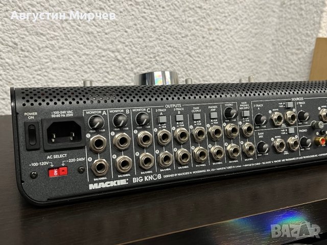 ПРОМОЦИЯ! MACKIE BIG KNOB, снимка 6 - Ресийвъри, усилватели, смесителни пултове - 41910054