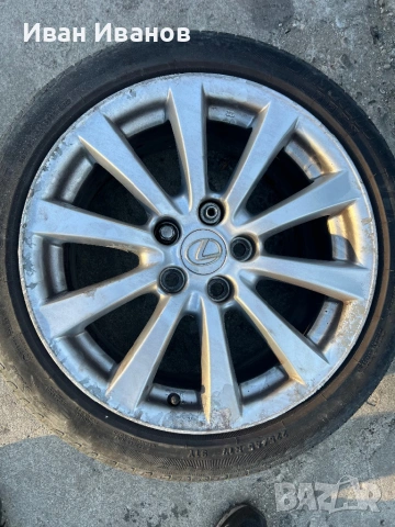 Джанти 17 5х114.3, снимка 2 - Автомобили и джипове - 53443954