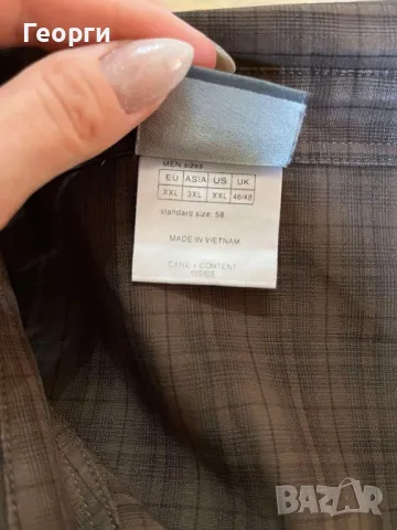 Мъжка риза Jack Wolfskin Размер XXL, снимка 3 - Ризи - 47419397