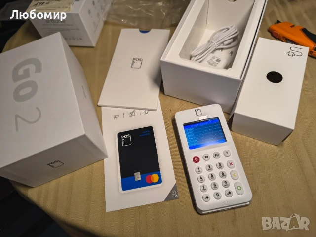 Преносим терминал за карти myPOS Go 2 | Приема безконтактни, дебитни, кредитни, NFC, Google Pay

, снимка 3 - Електронни четци - 50925706