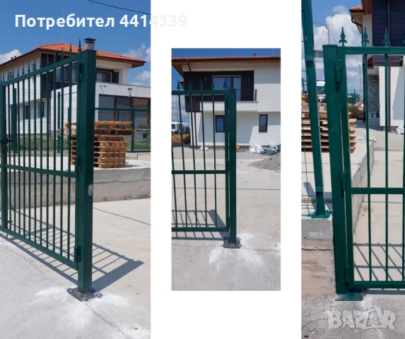 Метални дворни врати и огради, снимка 9 - Ремонти на къщи - 50897494