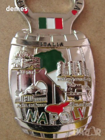 Магнит-отварачка от Неапол, Италия-11, снимка 3 - Други ценни предмети - 41230064