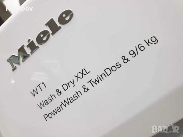 XXL 9кг/6кг Miele WT1 Пералня със Сушилня TwinDos Миеле 12м Гаранция, снимка 3 - Перални - 53299852
