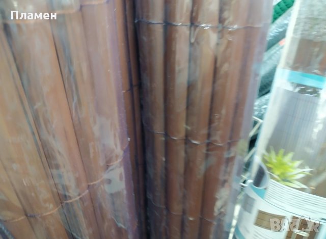 Градинска ограда, рогозка,плет, пано, пергола пластмасова 1х3 м., снимка 4 - Градински мебели, декорация  - 35966034