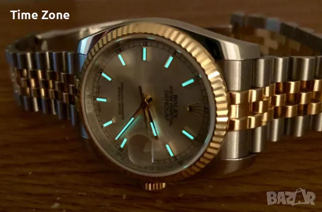 Rolex Datejust 41mm Two-Tone Yellow Gold White Dial Automatic Различни Варианти, снимка 8 - Мъжки - 48183385