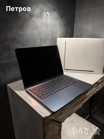 3 cycle! КАТО ЧИСТО НОВ Macbook Air M4 Midnight 13", снимка 7 - Лаптопи за работа - 56208644