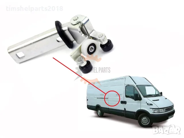 Среден десен ролков механизтм плъзгаща врата за Iveco Daily 1999-2006