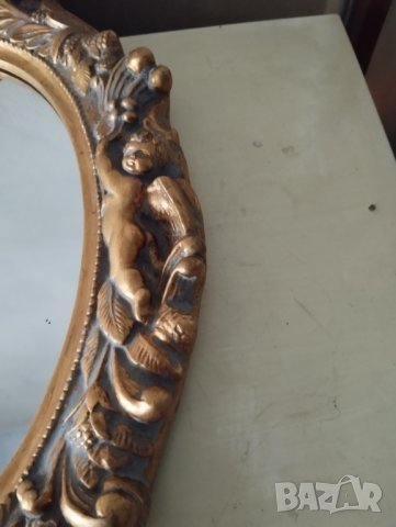бароково огледало за стена, снимка 3 - Антикварни и старинни предмети - 41818731