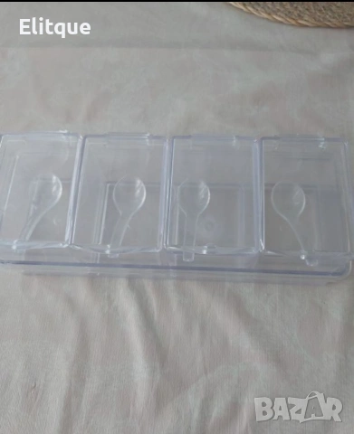 Контейнери за съхранение на подправки Crystal Seasoning Box