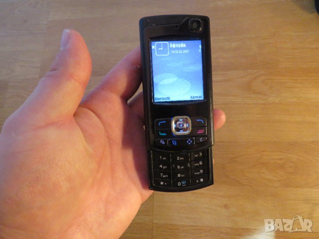 плъзгащ телефон, телефон слайд с копчета NOKIA N80, НОКИА N80 - 2006г. - работещ., снимка 2 - Nokia - 35985343
