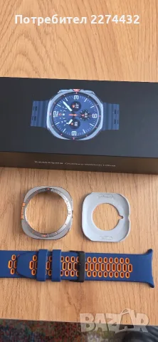 Samsung watch ultra 2025 blue 32gb, снимка 8 - Смарт часовници - 55971776