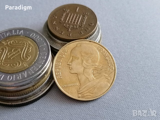Монета - Франция - 20 сентима | 1982г., снимка 2 - Нумизматика и бонистика - 35845465