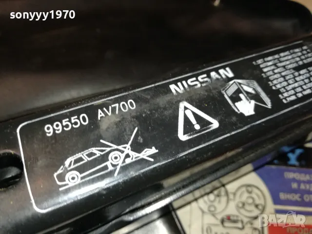 NISSAN-ОРИГИНАЛЕН КРИК С ВЪРТОК И КЛЮЧ 21ММ-ВНОС SWISS 1101251946, снимка 3 - Аксесоари и консумативи - 48644632