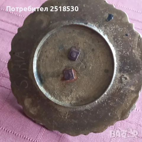 Бронзов пепелник с камила, снимка 3 - Антикварни и старинни предмети - 49257293