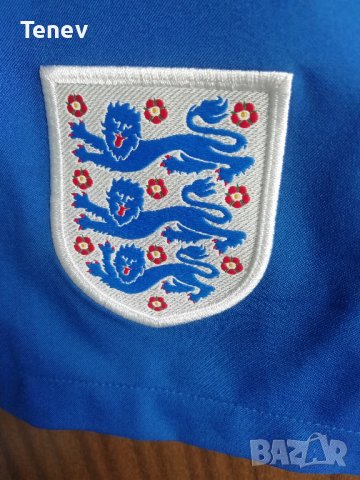 England Nike оригинална сини къси гащи шорти размер L рядък модел Англия, снимка 3 - Спортни дрехи, екипи - 41895879