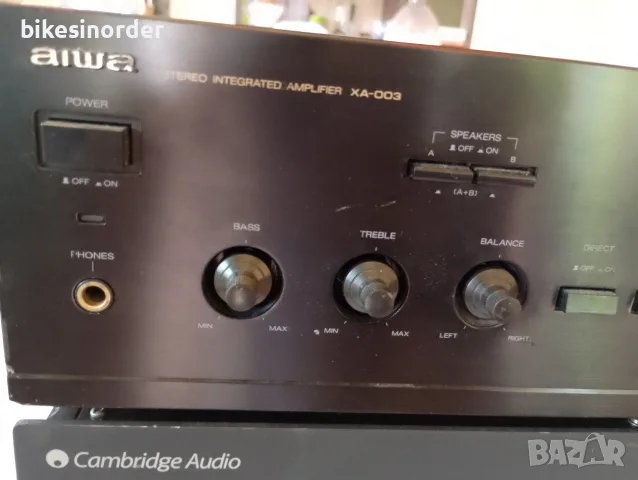AIWA XA-003 качествен усилвател, снимка 2 - Ресийвъри, усилватели, смесителни пултове - 55873754