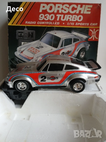 PORSCHE-930 Turbo кола със радио контрол 1/15., снимка 5 - Колекции - 52466731