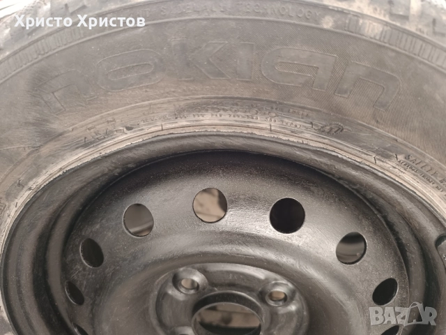 Два броя стоманени джанти 4х114,3 15 цола, снимка 3 - Гуми и джанти - 52525096