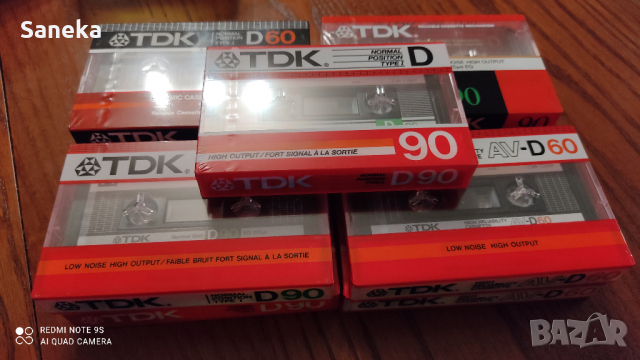 TDK AV-D 60, снимка 10 - Аудио касети - 36478200