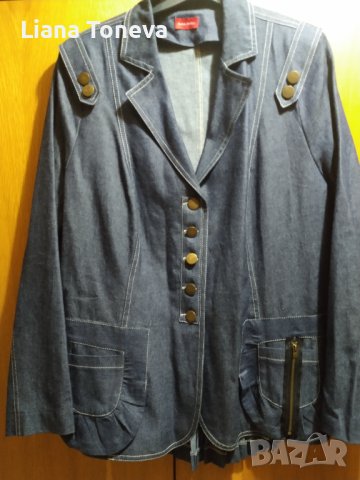 Дънково сако "Галинел", снимка 8 - Сака - 39865594