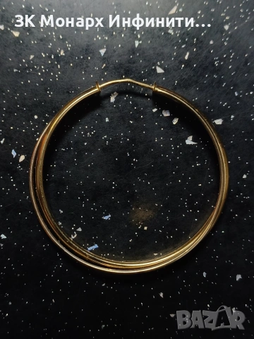 Златни обеци /585/, снимка 2 - Обеци - 53278129